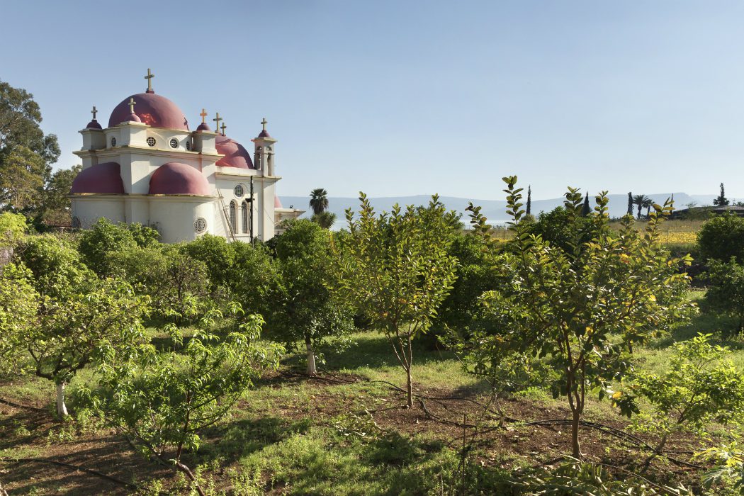 Orthodox Church on Galilee Sea, Israel