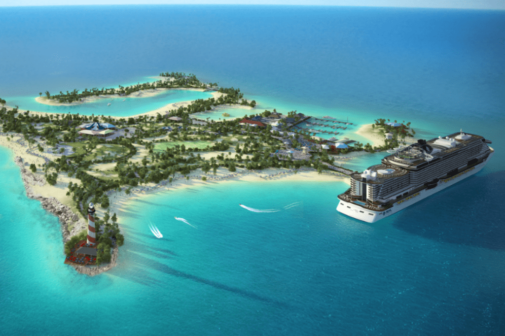MSC Cruises reveals plans for private island in Bahamas
