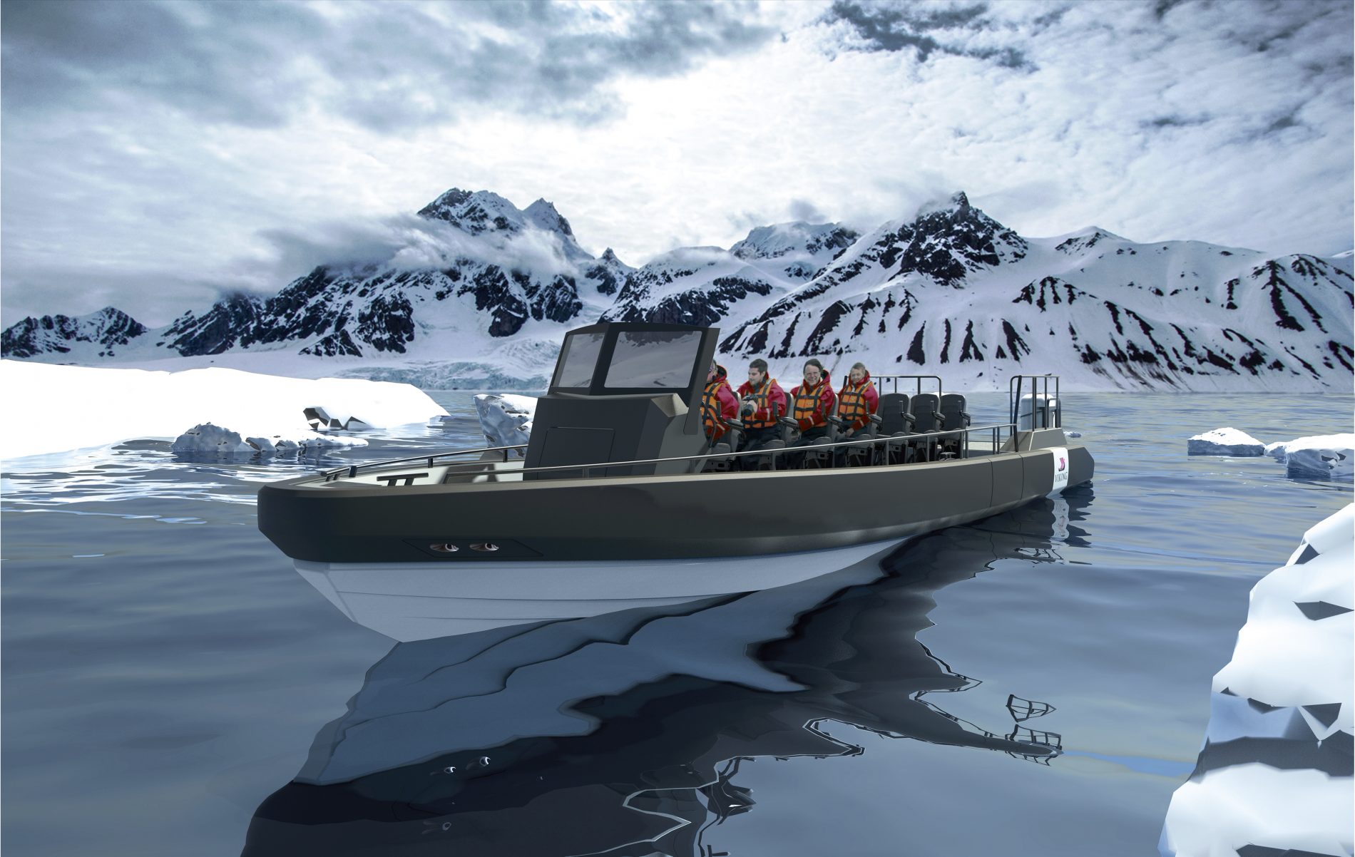 Viking Expedition Ship Convertible RIB Excursion