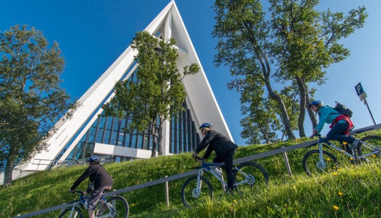 A cycling tour in Tromso