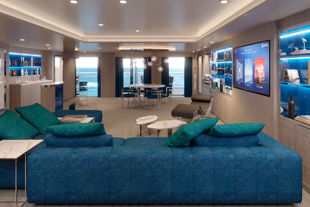 duplex suite msc yacht club con vasca idromassaggio
