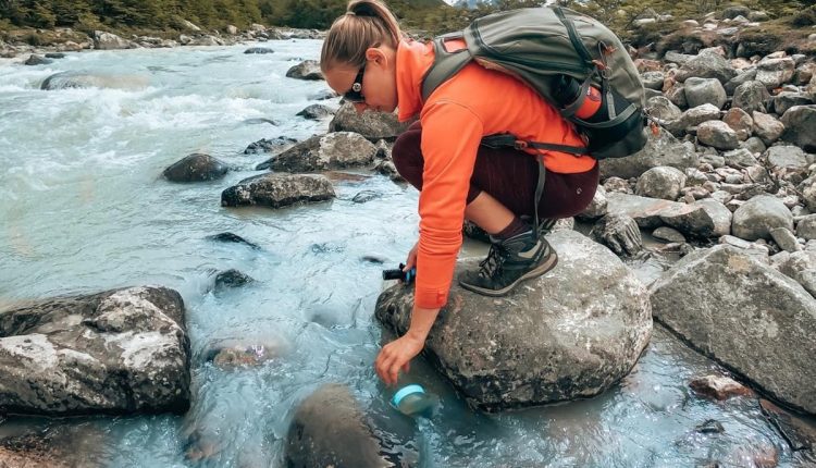The Water-to-Go bottles can make water from streams and rivers safe to drink.