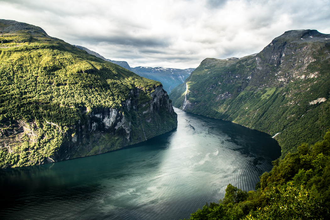 The world-famous Geraingerfjord