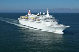 Liverpool Fred. Olsen Boudicca at Sea