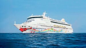Blue Dream Melody cruise ship as Blue Dream Cruises suspends China operations