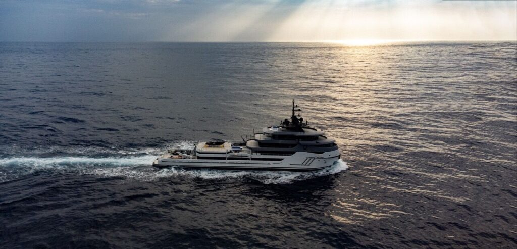 Explorer Superyacht Q Cruising in United States Waters