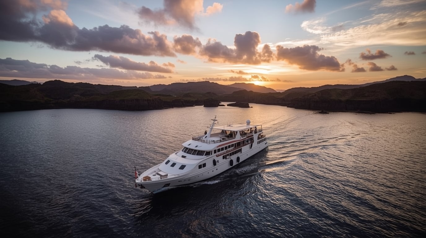 The Dawn of Micro-Cruising: A 148-guest Expedition Ship in a Hidden Polynesian Lagoon