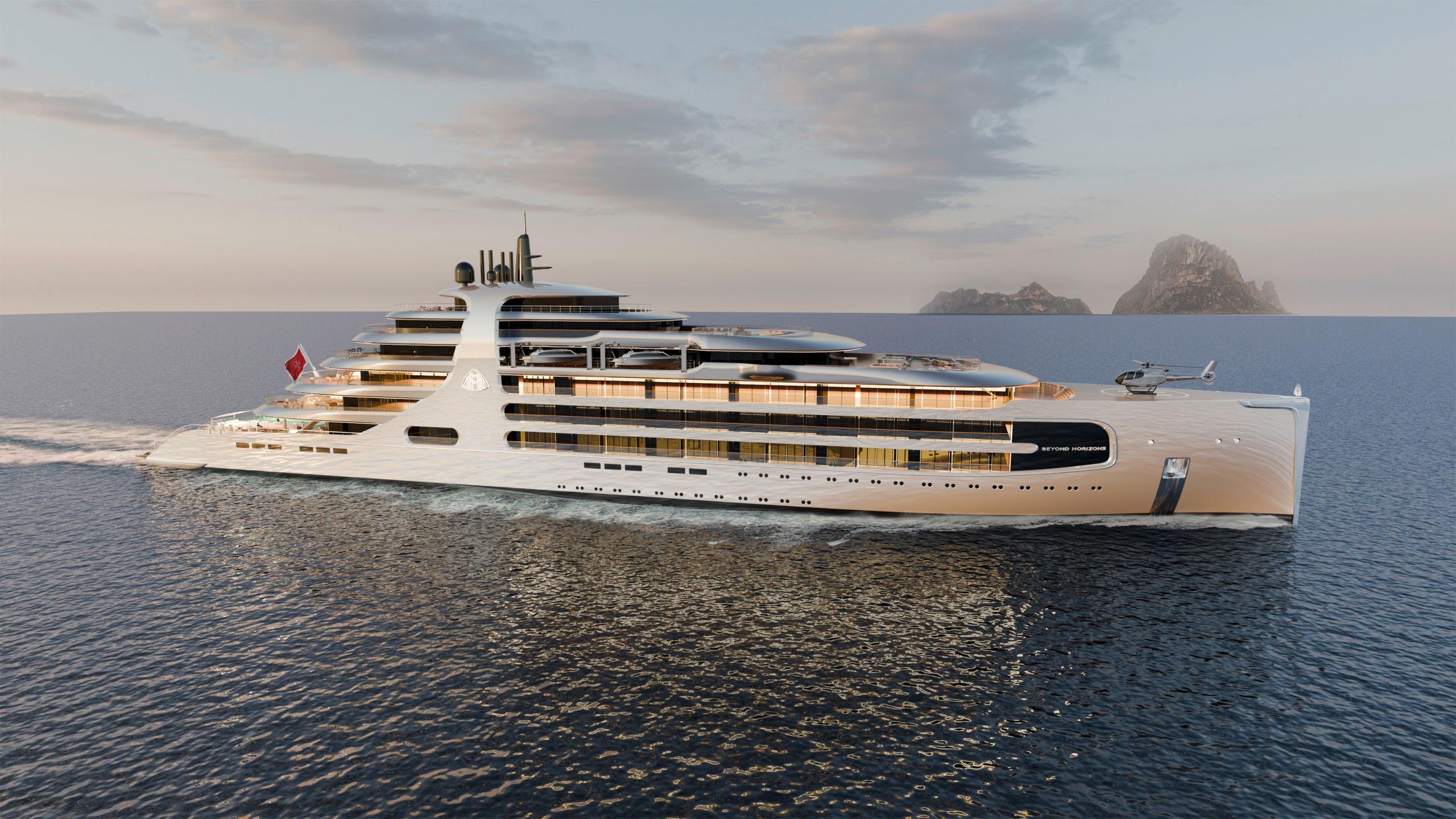 Mercedes-Maybach Unveils Maybach Ocean Club Superyacht Concept