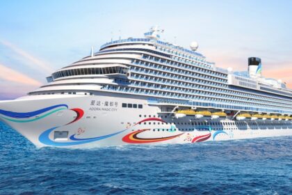 Adora Magic City cruise ship at sea.