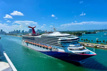 Carnival Sunshine cruise ship sailing in the Mediterranean ahead of first Africa visits in 2027