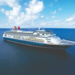 Fred. Olsen cruise ship Borealis docked in Southampton amid severe weather delay