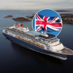 Bolette cruise ship in UK drydock undergoing refurbishment ahead of 2026 Caribbean sailings