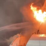 Fire engulfs luxury yachts at Sydney’s Spit Marina during overnight blaze