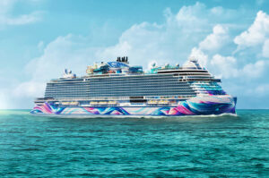 Norwegian Aura under construction, set to become Norwegian Cruise Line’s largest ship in 2027