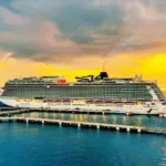 Norwegian Gem docked at Great Stirrup Cay during a Bahamas cruise itinerary change