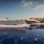 Oceania Sonata luxury cruise ship sailing in the Mediterranean on its maiden season