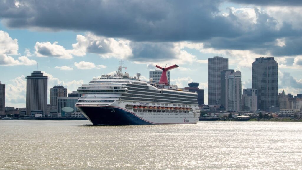 Port of New Orleans cruise terminal as passenger numbers exceed 1 million in 2025