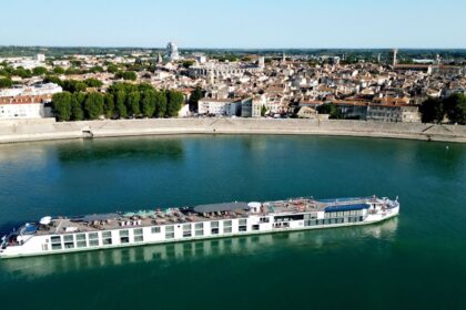 Riverside Luxury Cruises ship sailing in Europe
