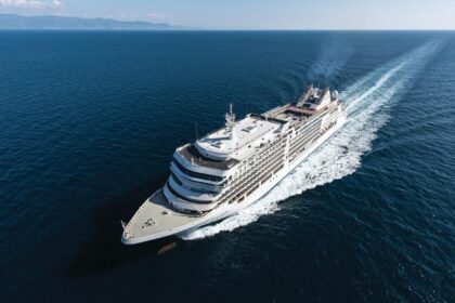 Silversea Cruises’ Silver Muse sailing at sea after completing drydock upgrades and capacity expansion