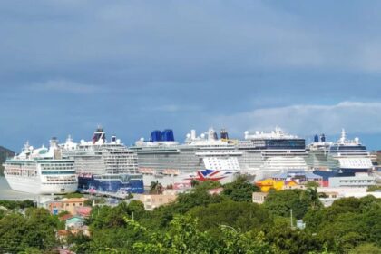 Six cruise ships docked at Antigua Cruise Port bringing over 12,000 passengers in one day