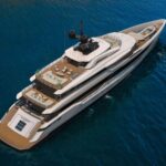 52m Bilgin 170 luxury superyacht exterior profile at sea