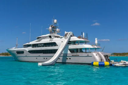 56m Delta Marine superyacht Starship underway after sale