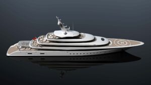102m Lürssen superyacht JASSI launched at Rendsburg shipyard in Germany