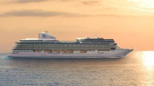 Oceania Sonata cruise ship exterior ahead of inaugural 2027 season