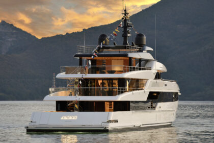 Second Sanlorenzo 50Steel superyacht launched at La Spezia shipyard
